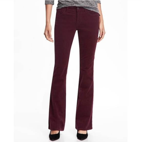 Old Navy Pants - Old Navy Mid Rise Flare Corduroy Pants